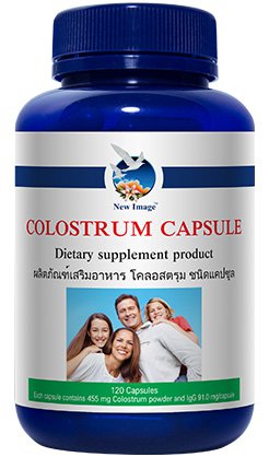 Colostrum Capsules (Alpha Lipid™) | New Image™ International | Colostrum Range