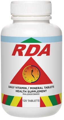 New Image International Product:RDA Multivitamins & Mineral (nutritional)