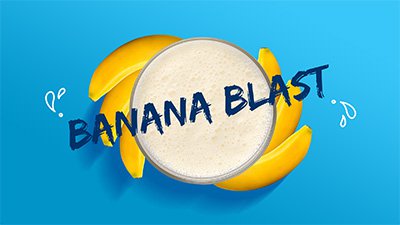 Banana Blast Smoothie Video Thumnail - New Image International