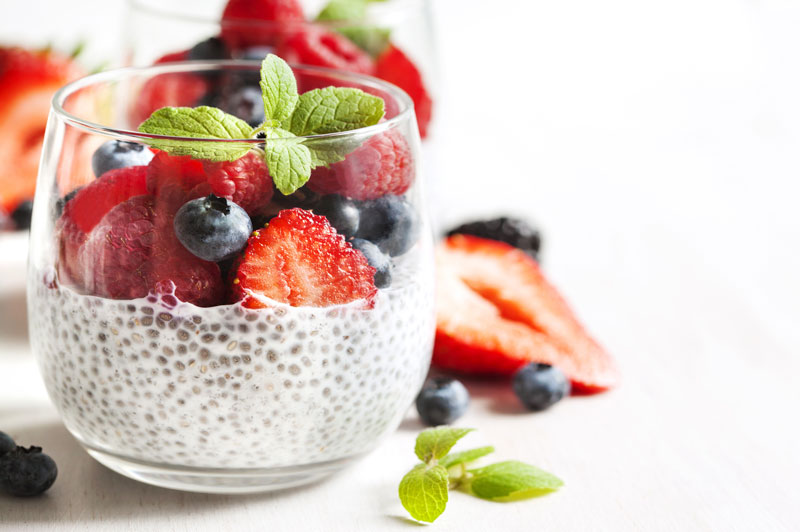 Colostrum – The Key To Health - Chia Seed Pudding
